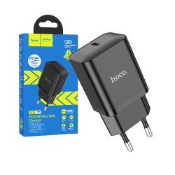 Hoco Adapter N27 PD20W (EU) Black Hoco Adapter N27 PD20W (EU) Black